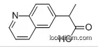 Molecular Structure of 959585-30-9 (2-(QUINOLIN-6-YL)PROPANOIC ACID)